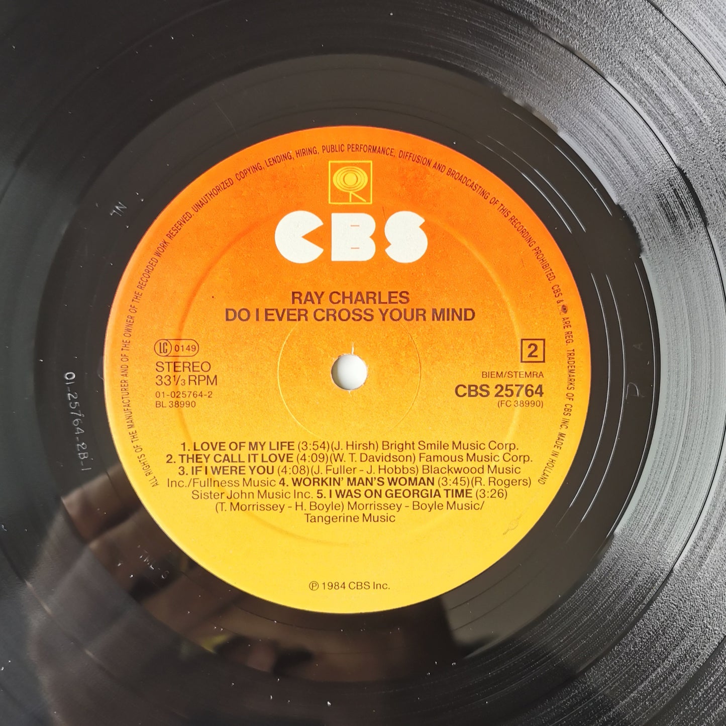 RAY CHARLES - Do I Ever Cross Your Mind