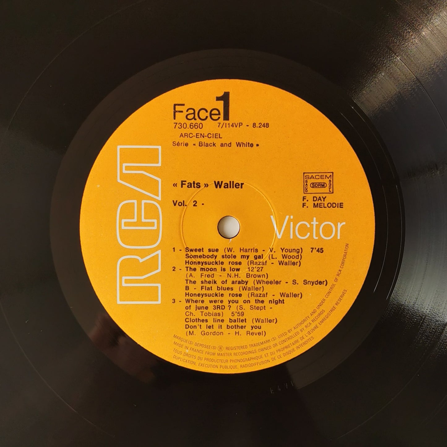 FATS WALLER - Hitherto Unpublished Piano, Vocal And Conversation (Volume 1)