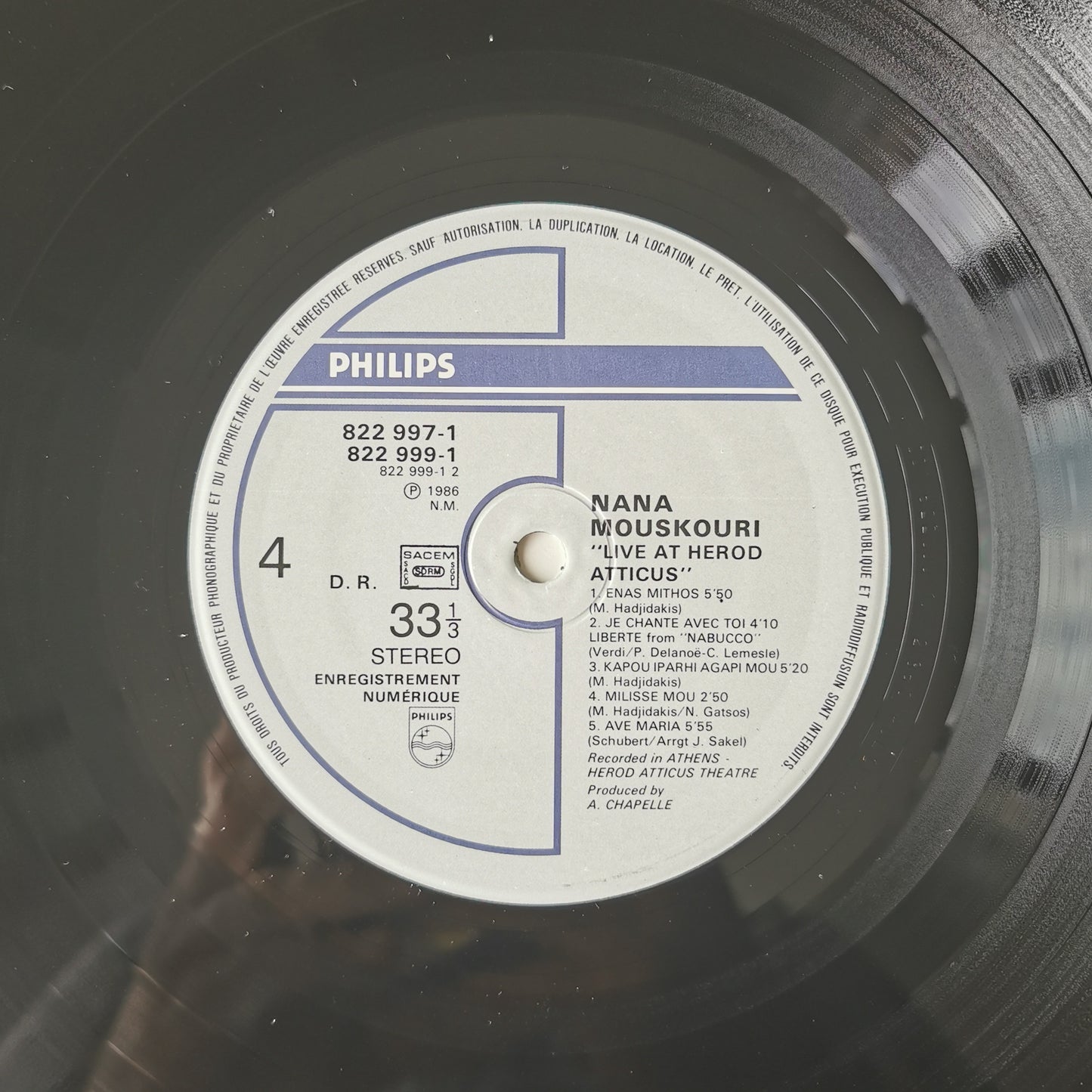 NANA MOUSKOURI - Live At Herod Atticus