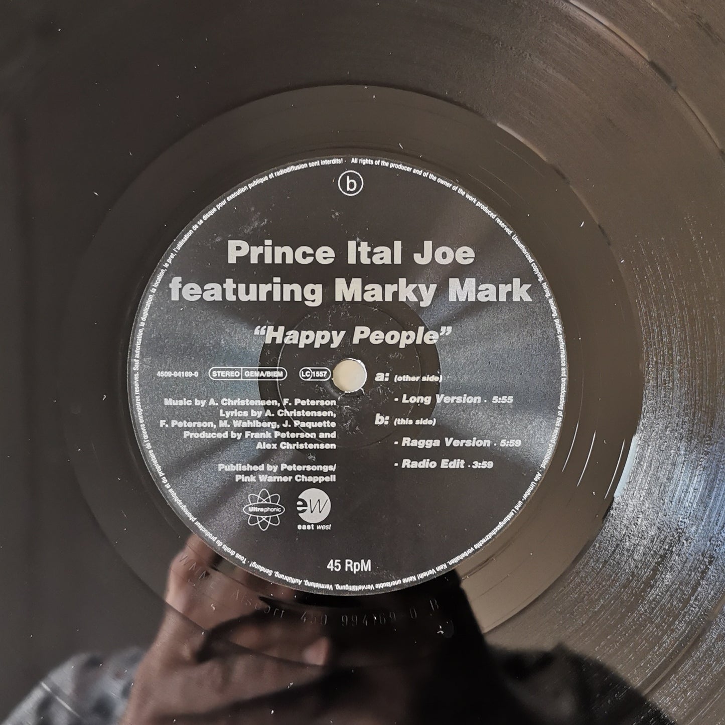PRINCE ITAL JOE featuring MARKY MARK - Happy People