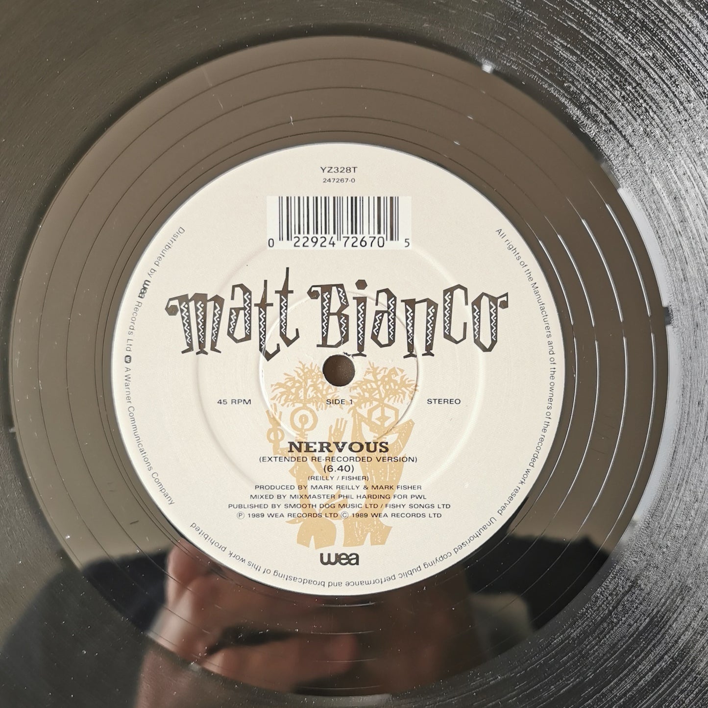 MATT BIANCO - Nervous (Extended Re-Recorded Version)