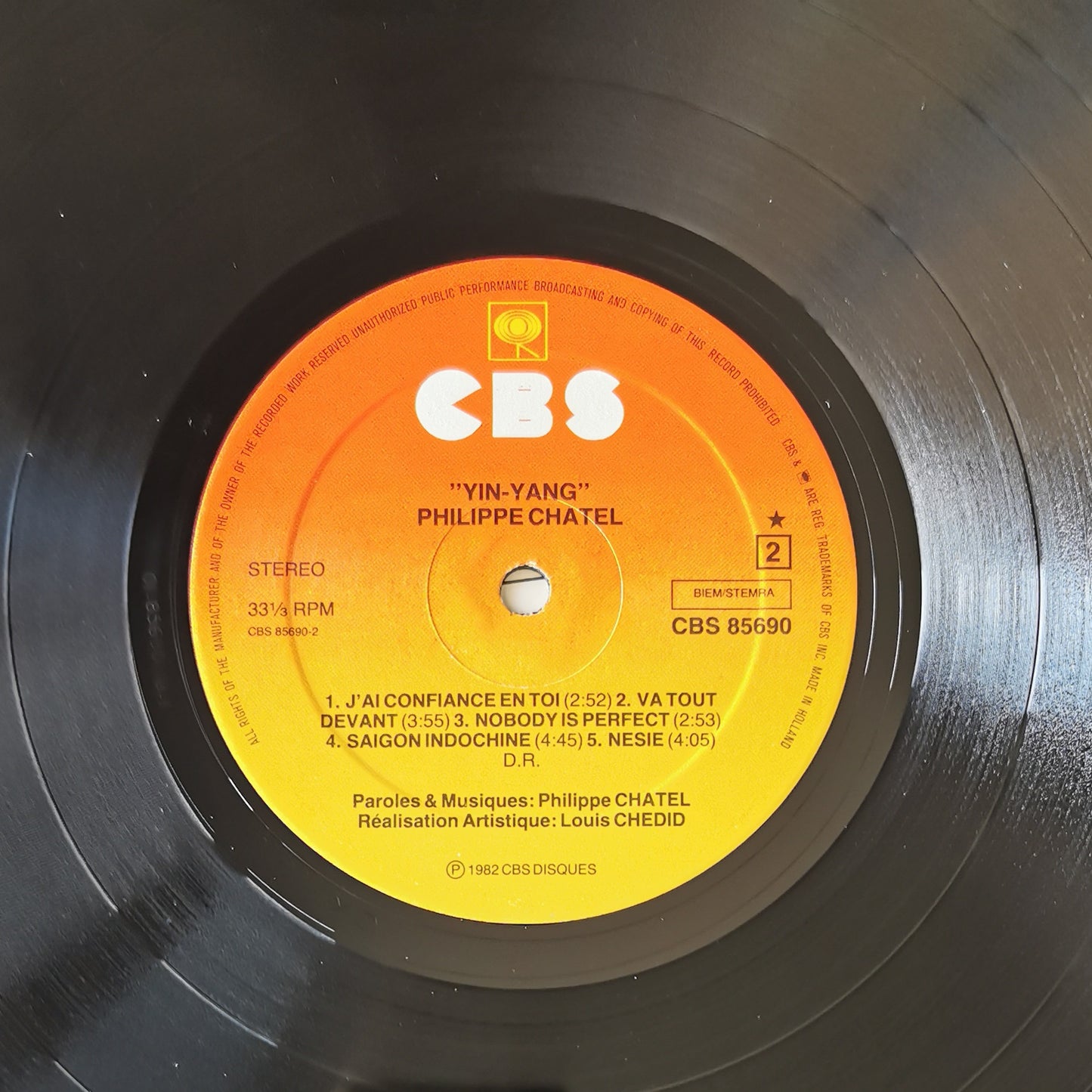 PHILIPPE CHATEL - Yin Yang