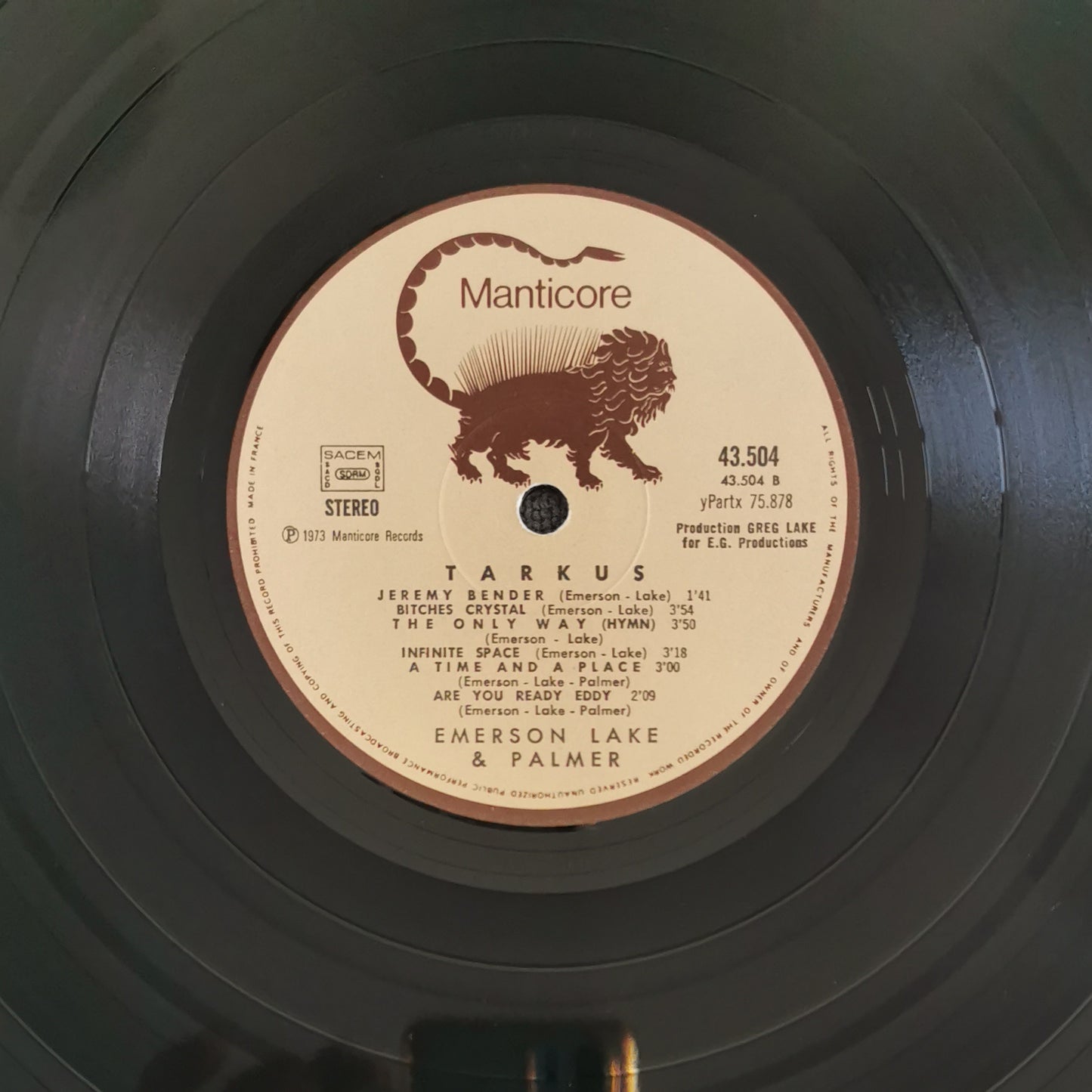 EMERSON, LAKE, & PALMER - Tarkus
