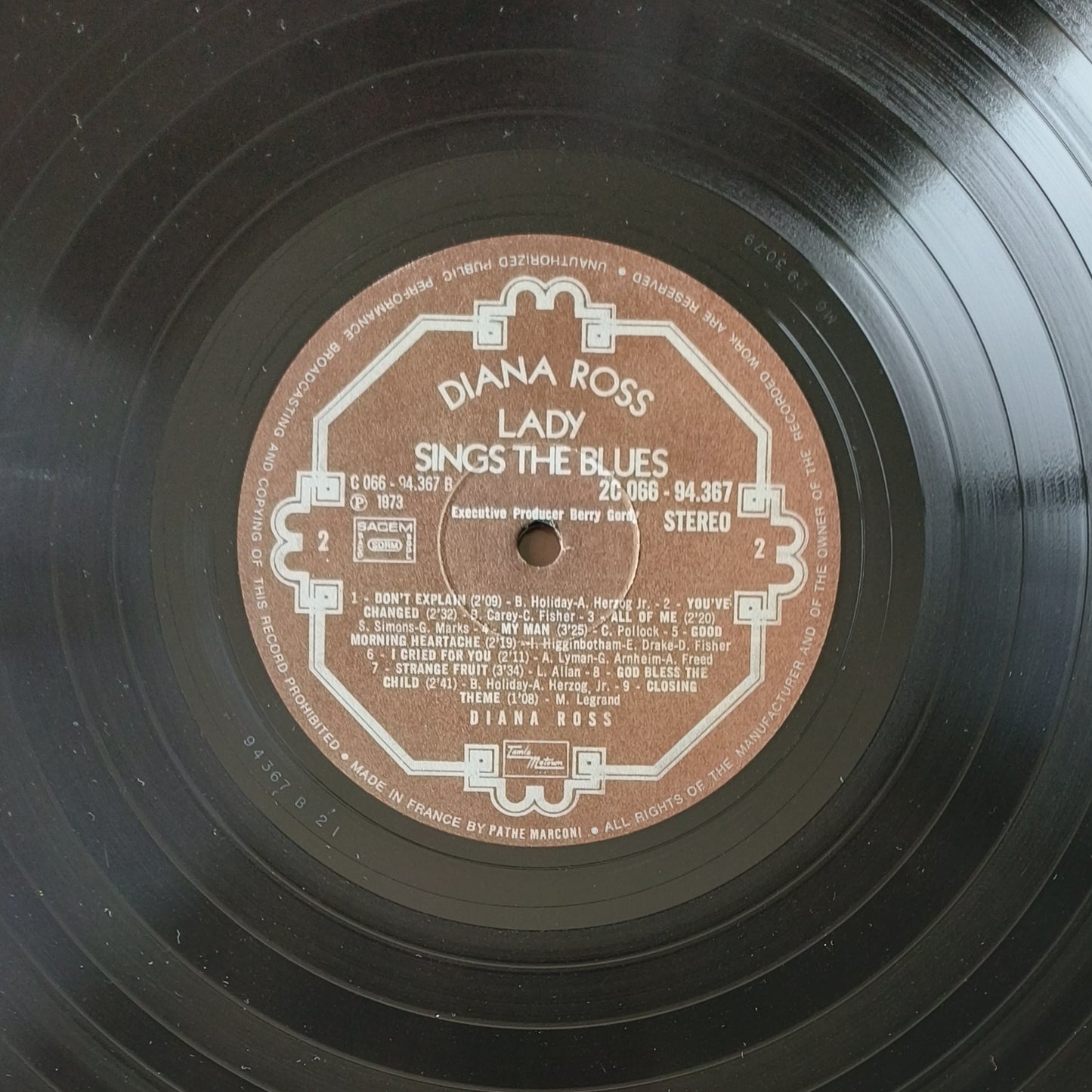 DIANA ROSS - Lady Sings The Blues (Bande Originale)