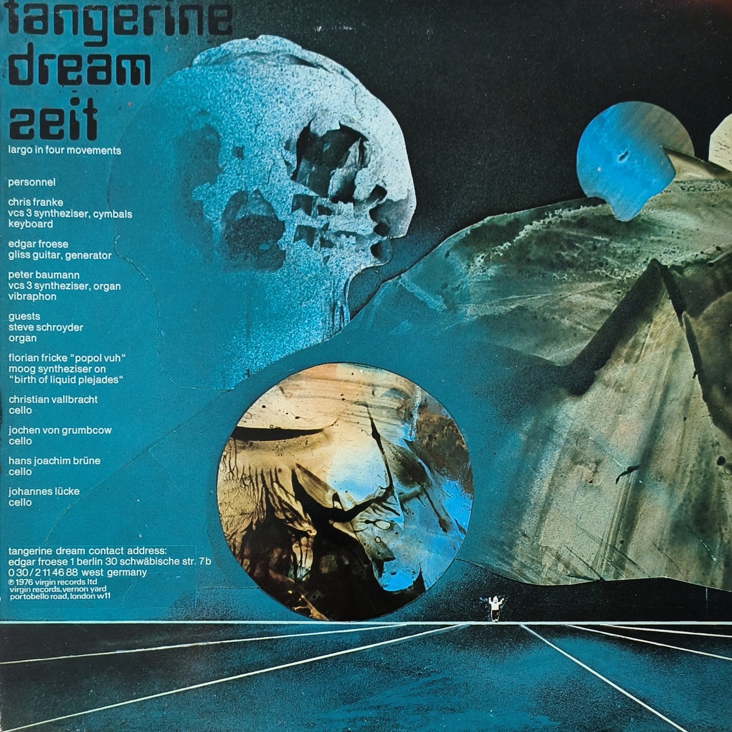 TANGERINE DREAM - Zeit (pressage UK)