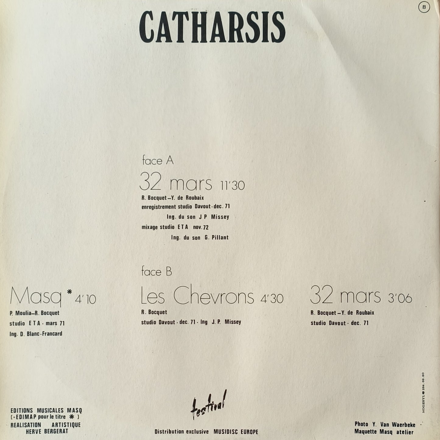 CATHARSIS - 32 Mars