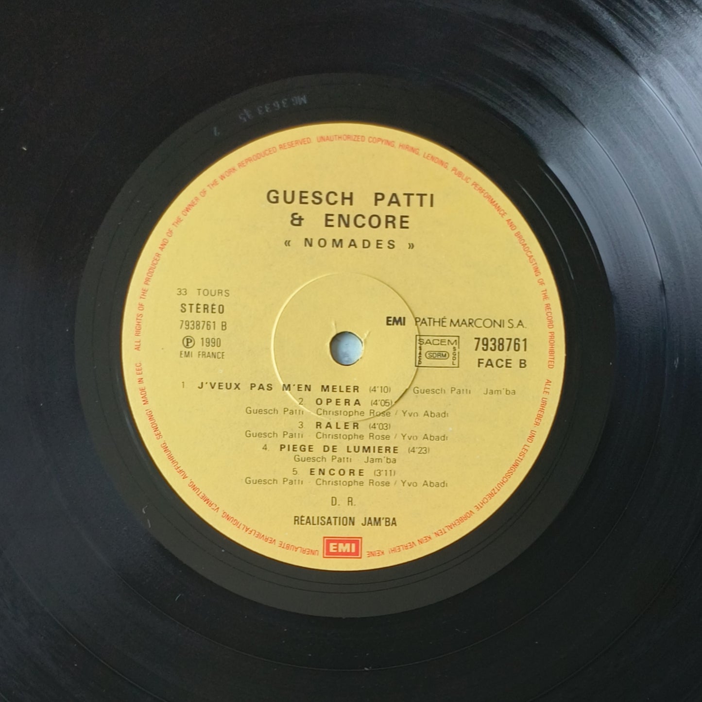 GUESCH PATTI & ENCORE - Nomades