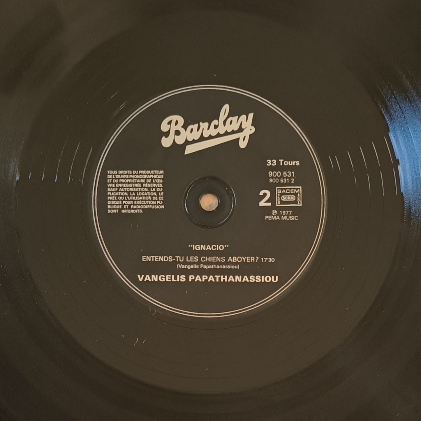 VANGELIS PAPATHANASSIOU - Ignacio