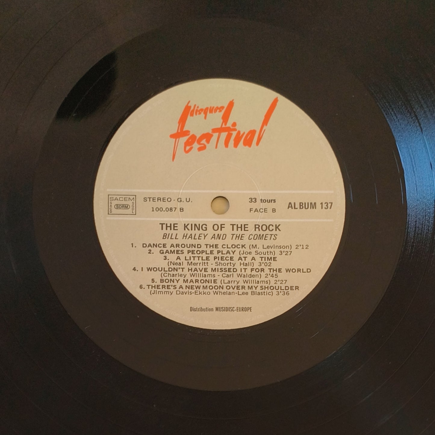 BILL HALEY AND THE COMETS - The King Of Rock!!