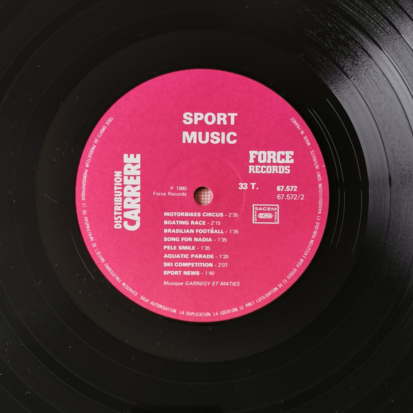 GARNEGY ET MATIES - Sport Music