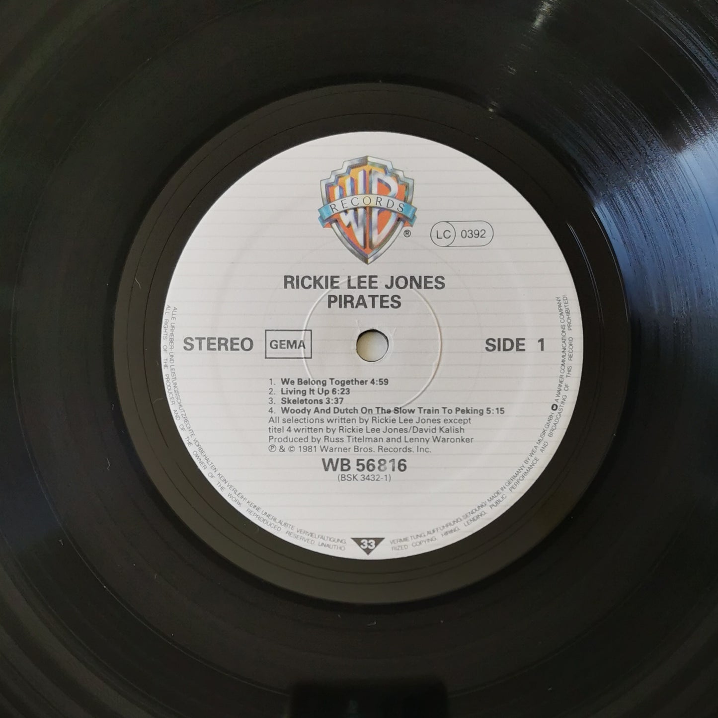 RICKIE LEE JONES - Pirates
