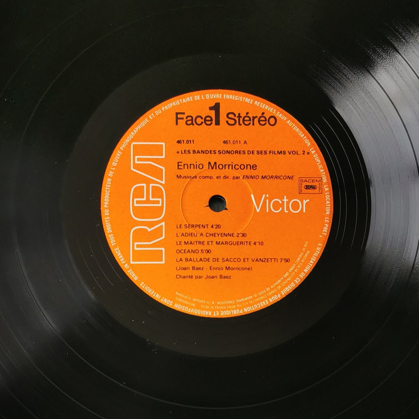 ENNIO MORRICONE - Les Bandes Sonores De Ses Films Vol. 2