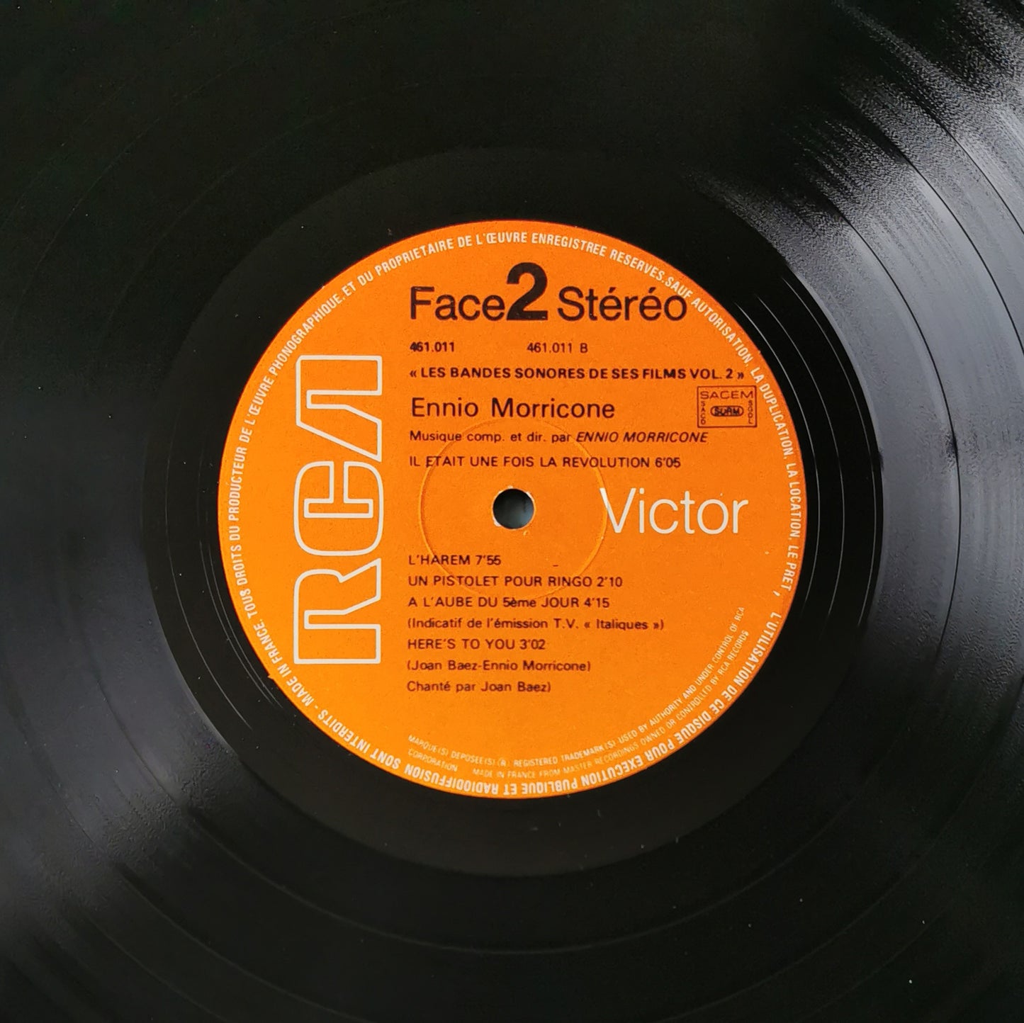 ENNIO MORRICONE - Les Bandes Sonores De Ses Films Vol. 2