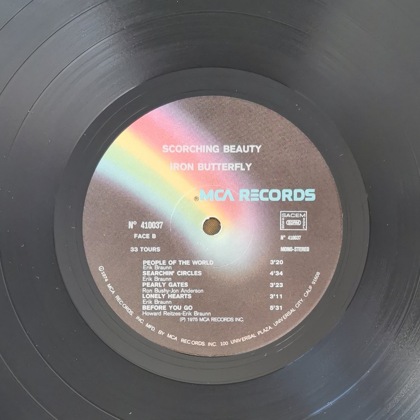 IRON BUTTERFLY - Scorching Beauty