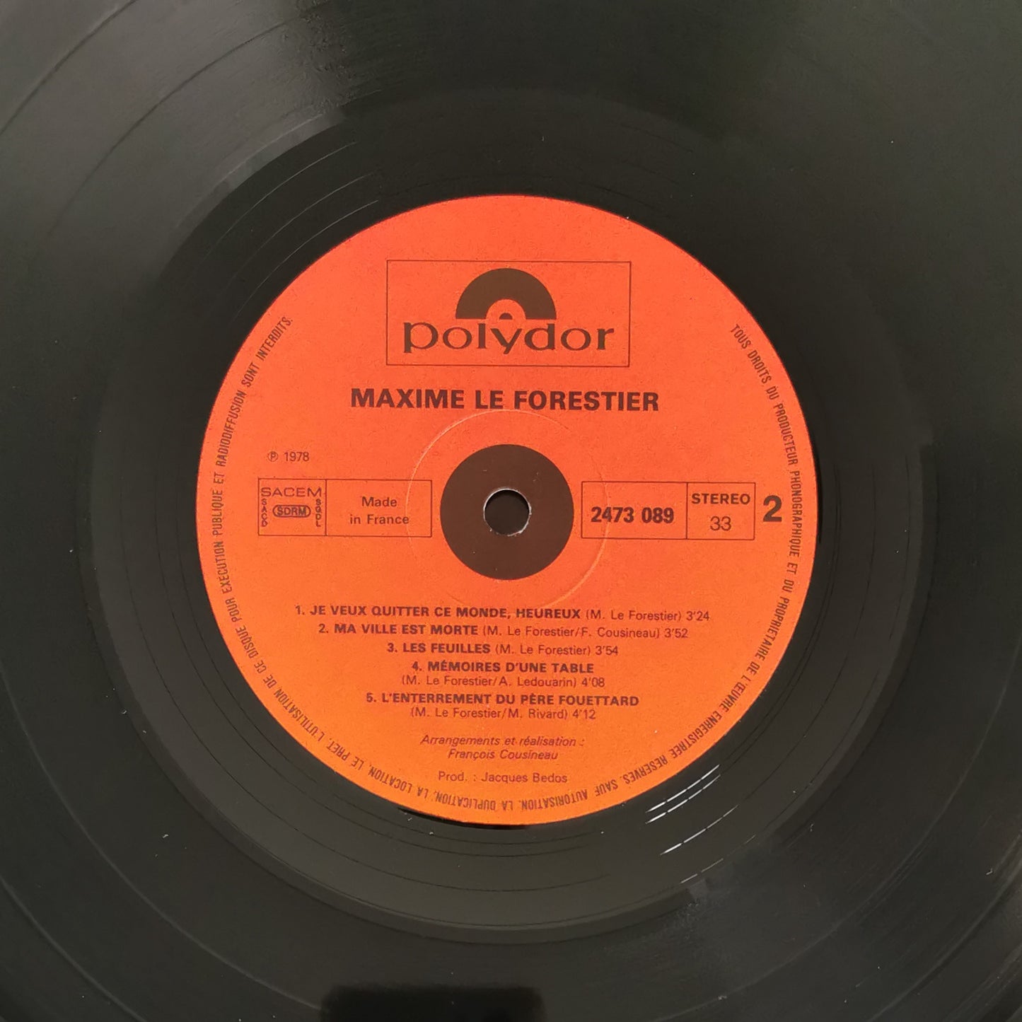 MAXIME LE FORESTIER - N°5