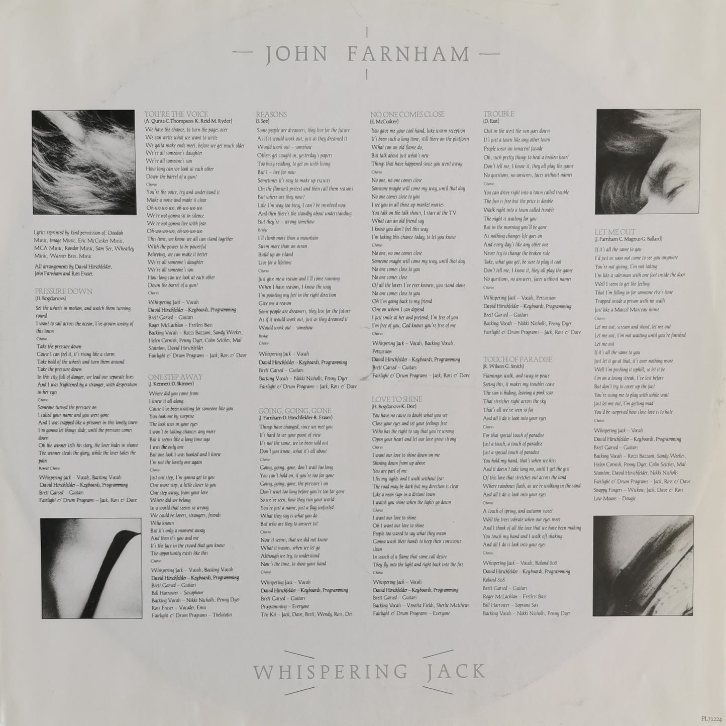 JOHN FARNHAM - Whispering Jack