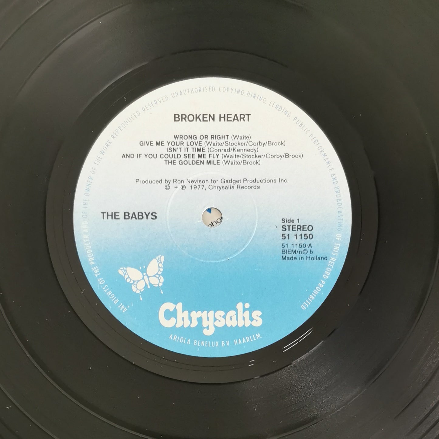 THE BABYS - Broken Heart