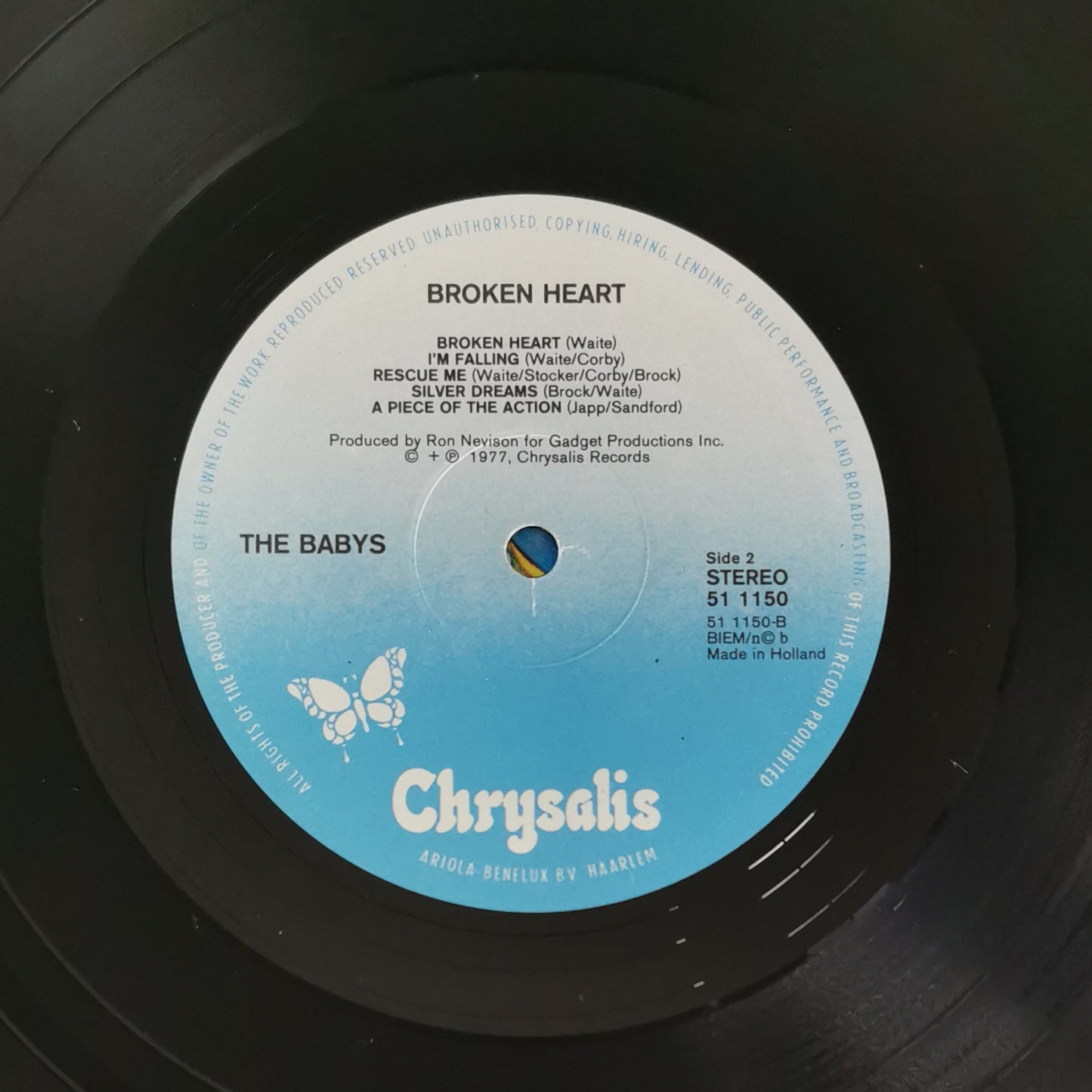 THE BABYS - Broken Heart