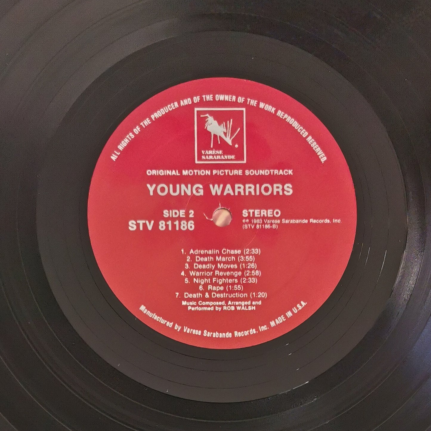 ROB WALSH - Young Warriors (Original Motion Picture Soundtrack)