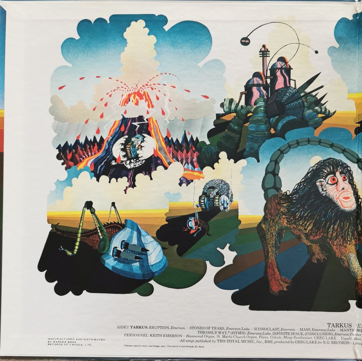 EMERSON, LAKE, & PALMER - Tarkus