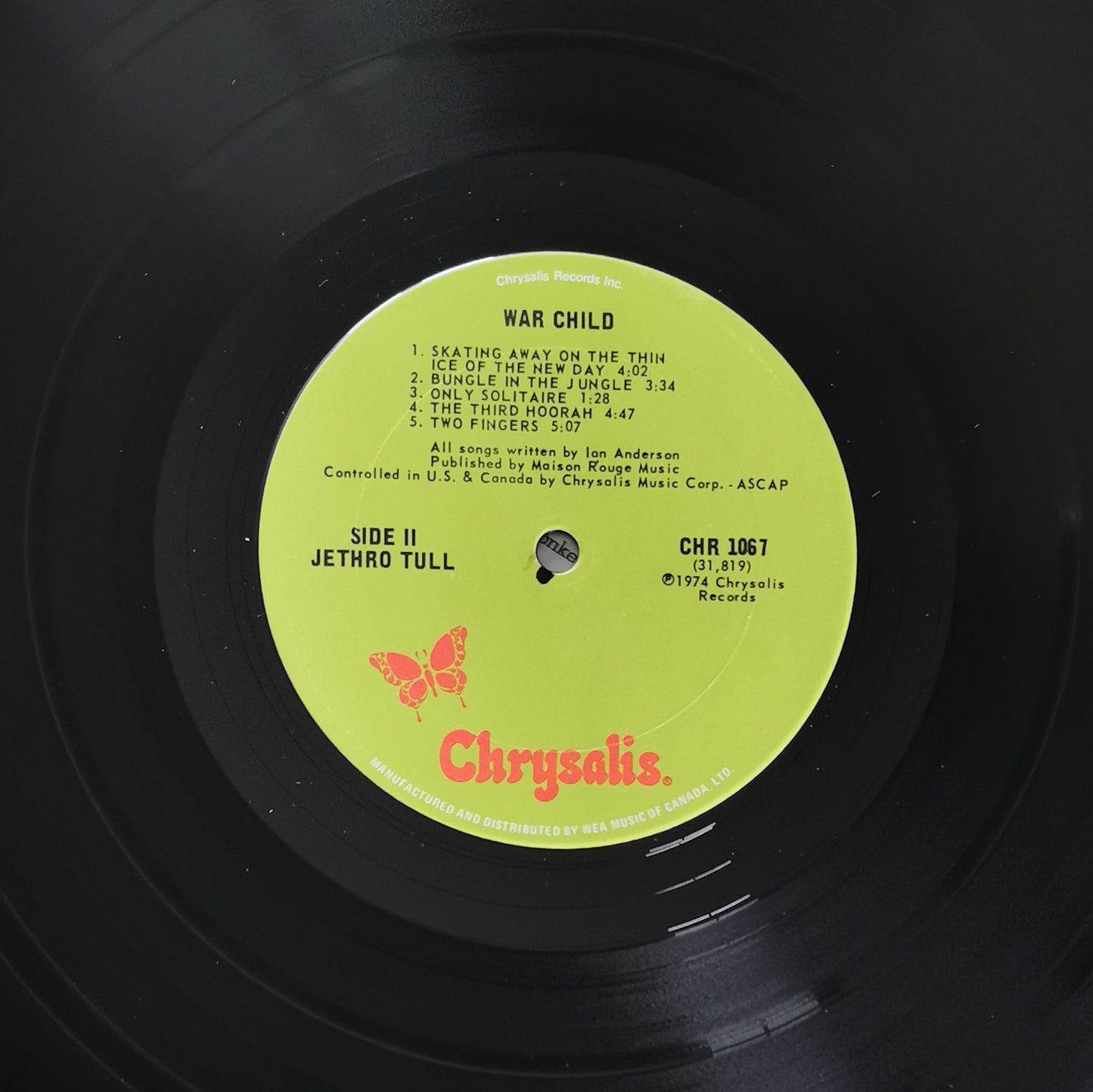 JETHRO TULL - War Child