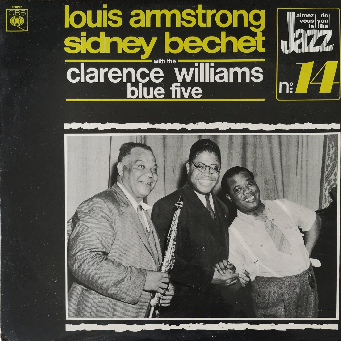 LOUIS AMSTRONG, SIDNEY BECHET - Louis Armstrong & Sidney Bechet With The Clarence Williams Blue Five