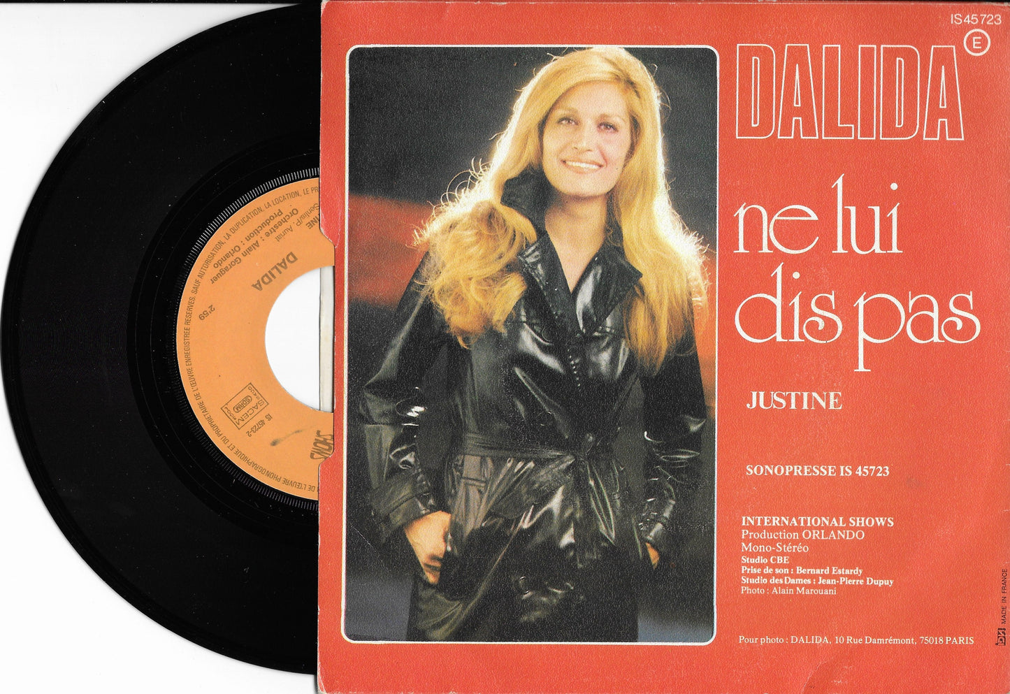 DALIDA - Ne lui dis pas