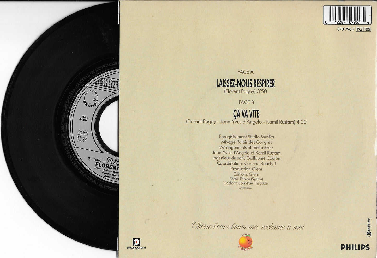 FLORENT PAGNY - Laissez-Nous Respirer