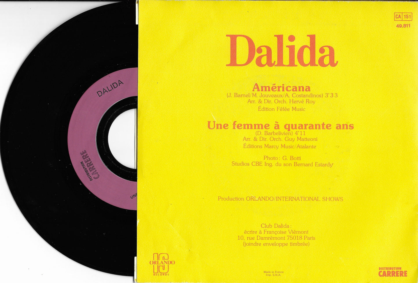 DALIDA - Americana