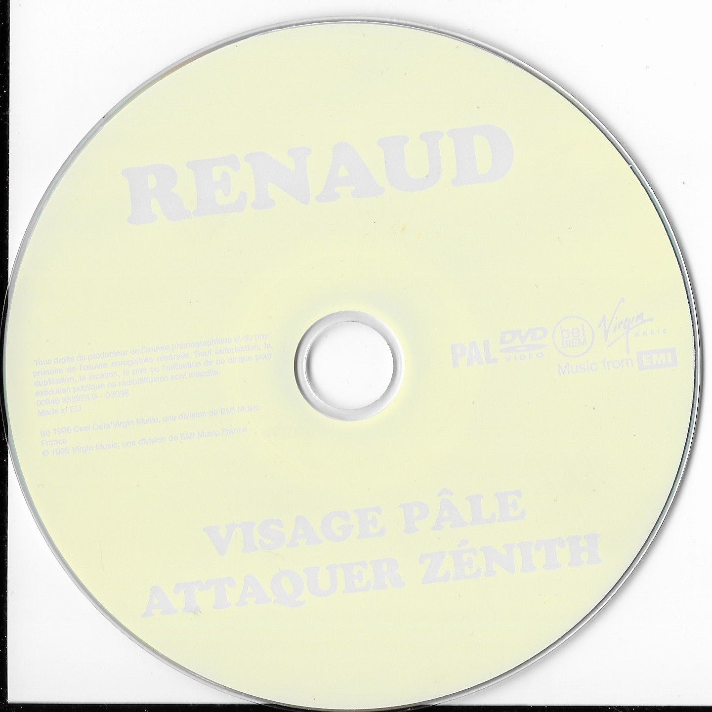 RENAUD - Visage Pâle Attaquer Zénith