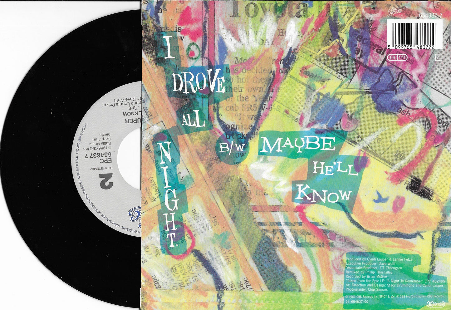 CYNDI LAUPER - I Drove All Night