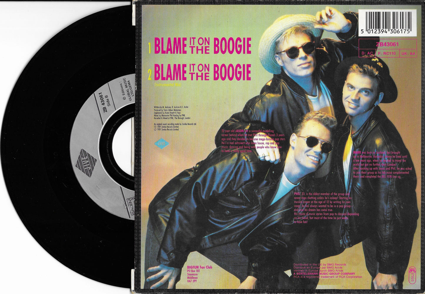 BIG FUN - Blame It On The Boogie