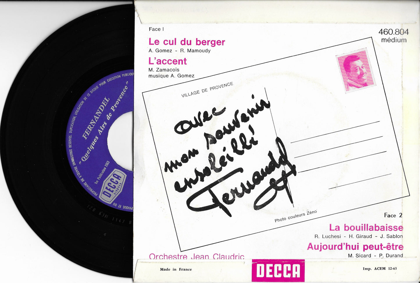 FERNANDEL - Quelques airs de Provence