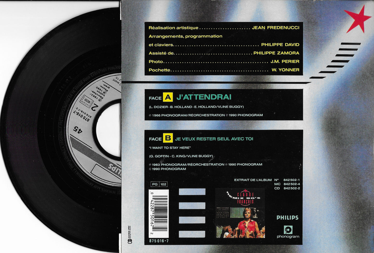 CLAUDE FRANCOIS - J'Attendrai (Remix 90's)