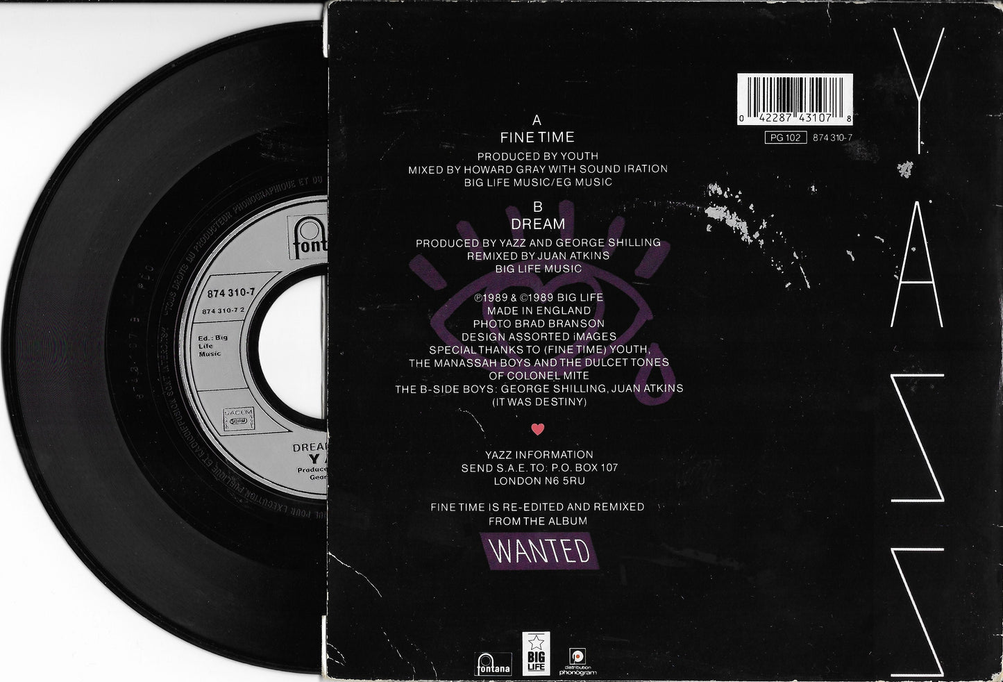 YAZZ - Fine Time