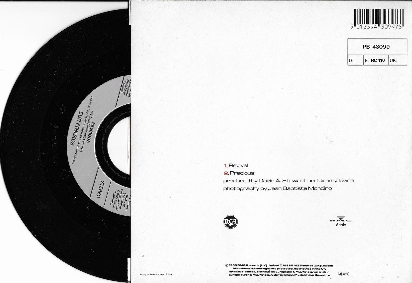 EURYTHMICS - Revival