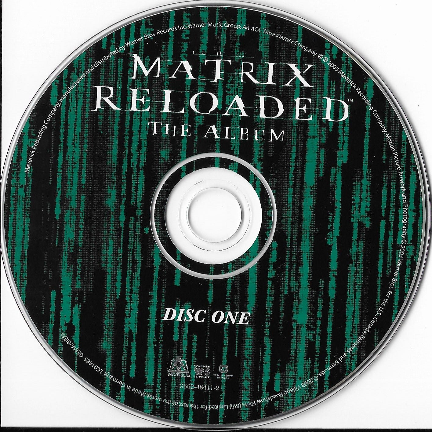 THE MATRIX RELOADED - Music From And Inspired By The Motion Picture