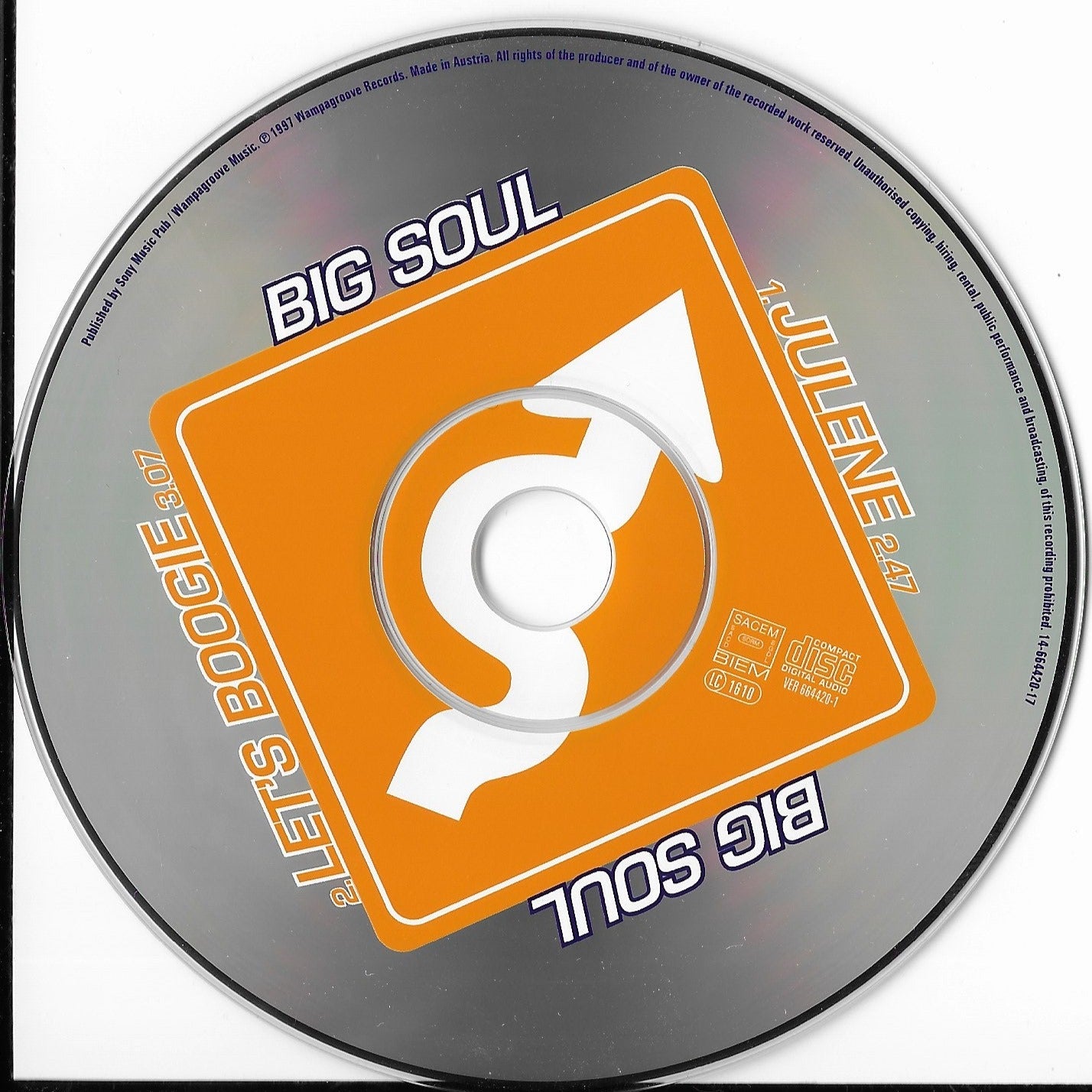 BIG SOUL - Julene / Let's Boogie