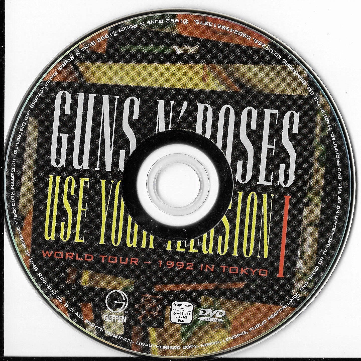 GUNS N' ROSES - Use Your Illusion I - World Tour - 1992 In Tokyo