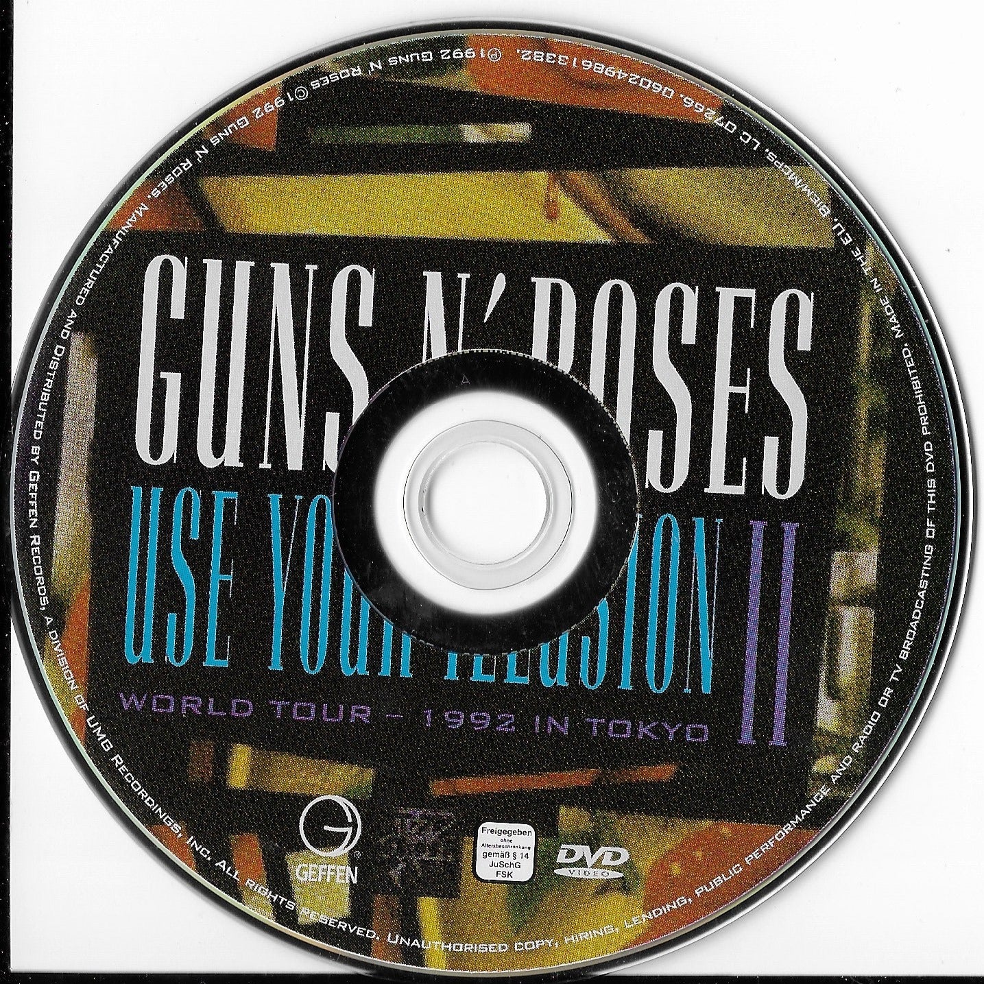GUNS N' ROSES - Use Your Illusion II - World Tour - 1992 In Tokyo