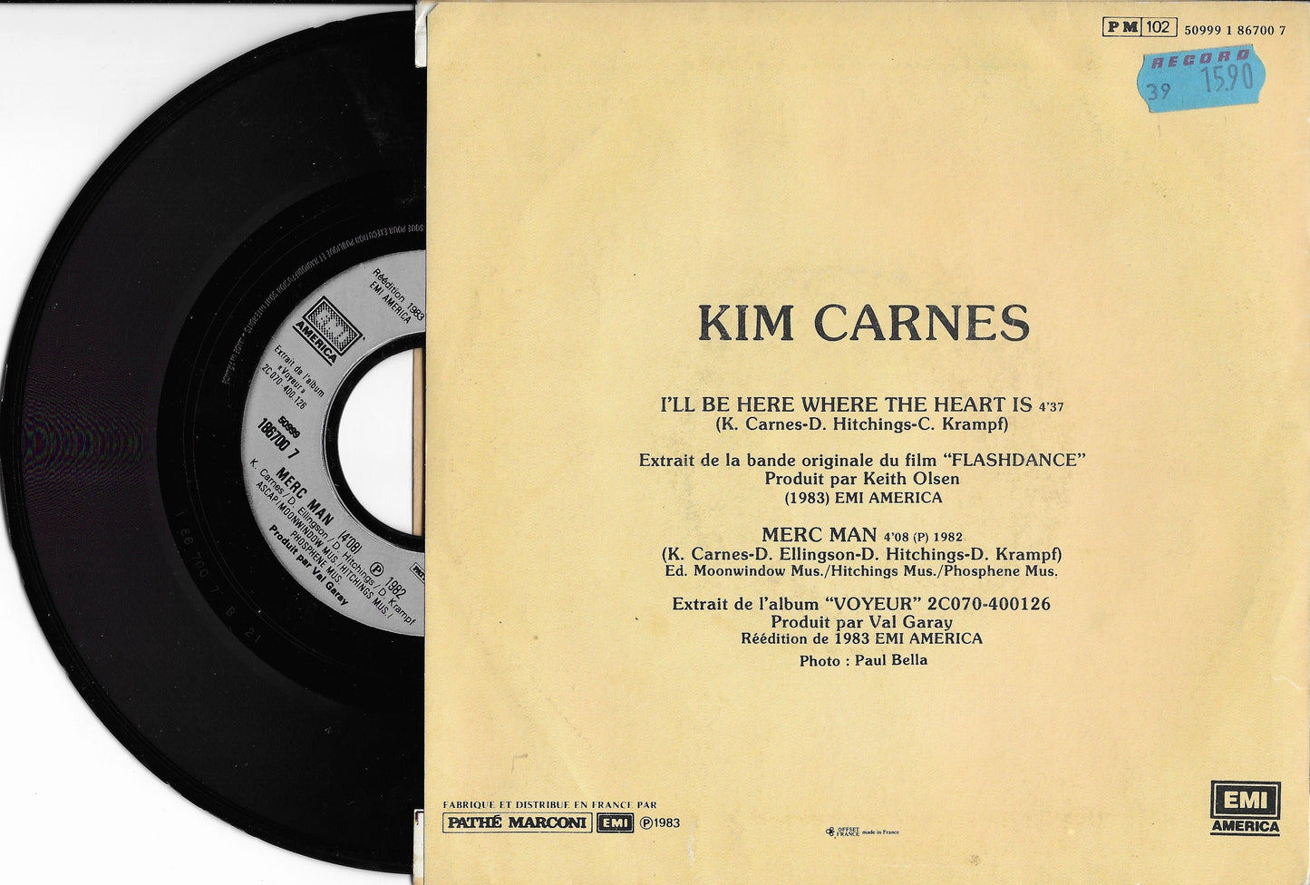 KIM CARNES - I'll Be Here Where The Heart Is