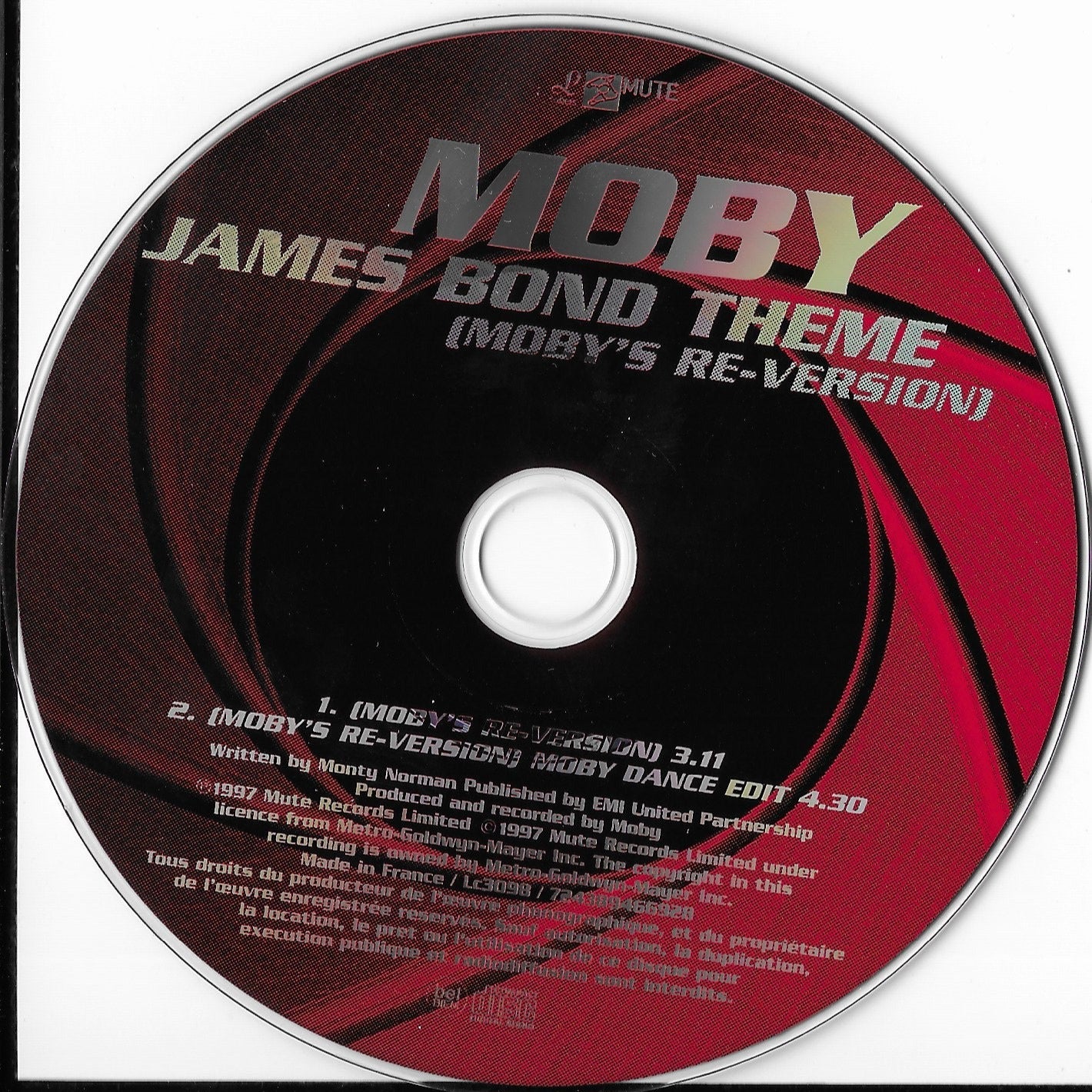 MOBY - James Bond Theme (Moby's Re-Version)