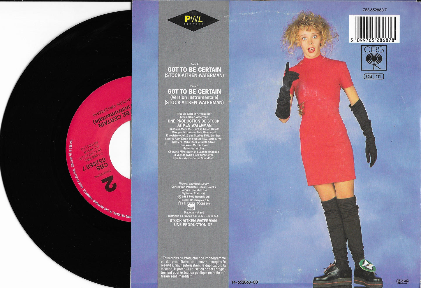 KYLIE MINOGUE - Got To Be Certain