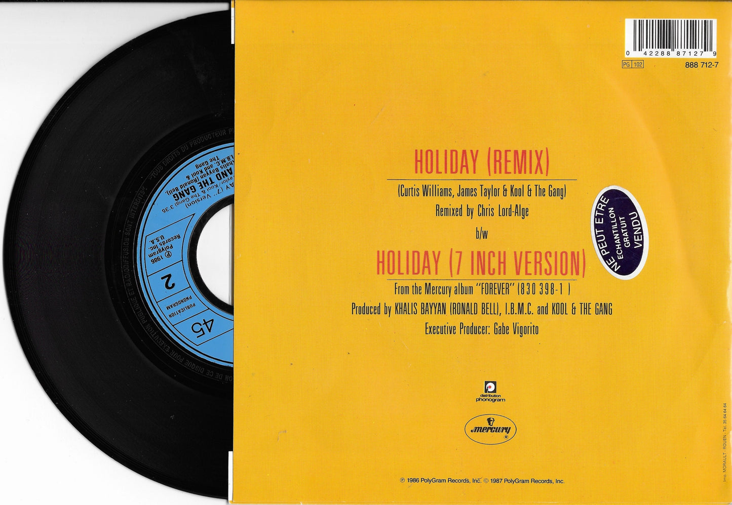 KOOL & THE GANG - Holiday