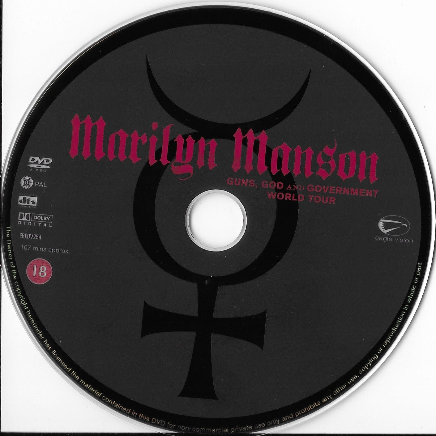 MARILYN MANSON - Guns, God And Government World Tour