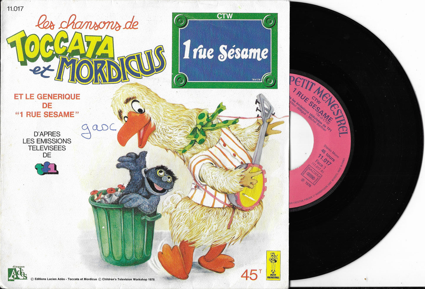 1 RUE SESAME - Les Chansons De Toccata Et Mordicus