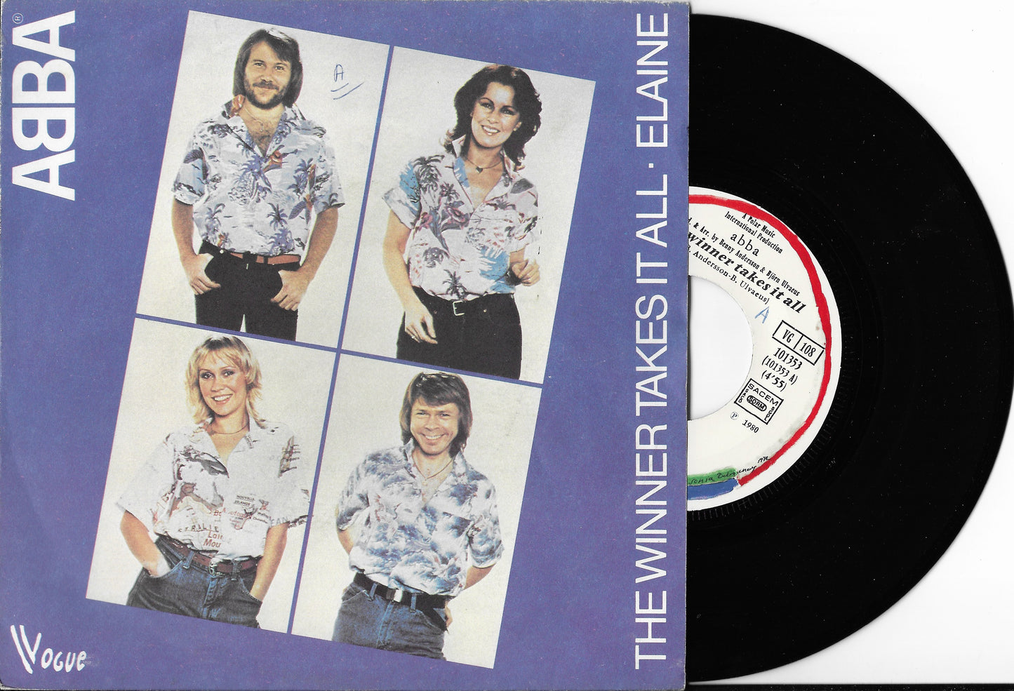 ABBA - The Winner Takes It All / Elaine