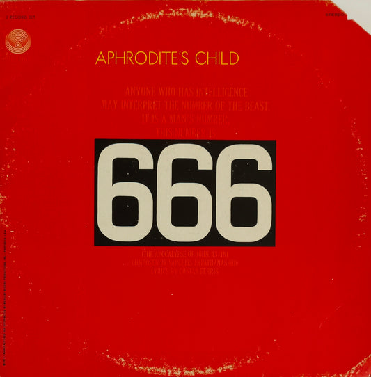 APHRODITE'S CHILD - 666 (Pressage US)