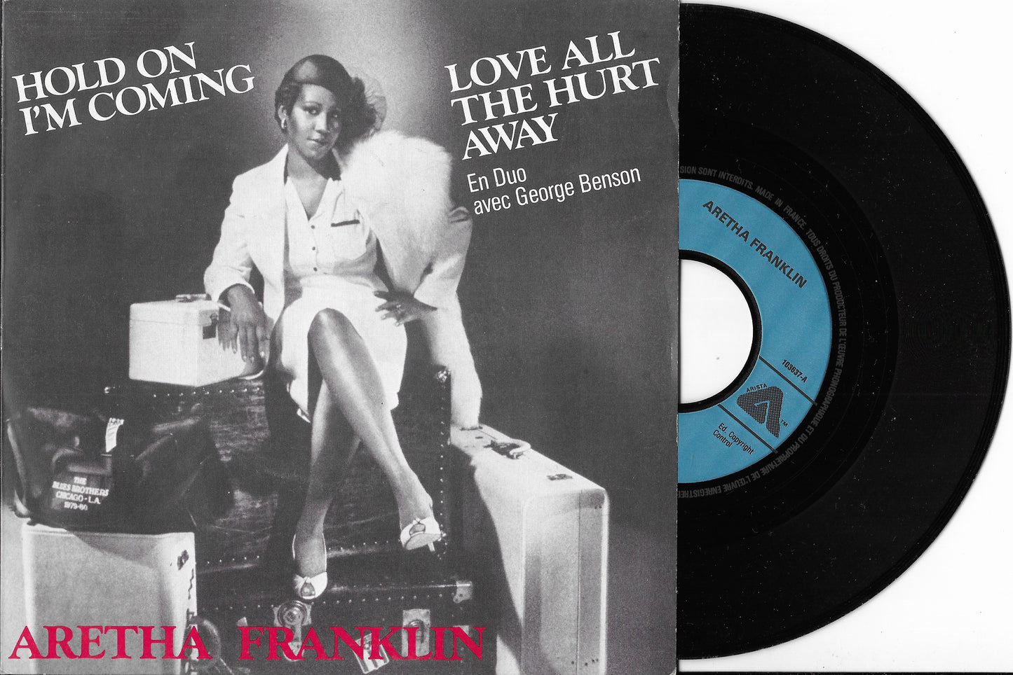 ARETHA FRANKLIN / GEORGE BENSON - Love All The Hurt Away / Hold On I'M Comin'