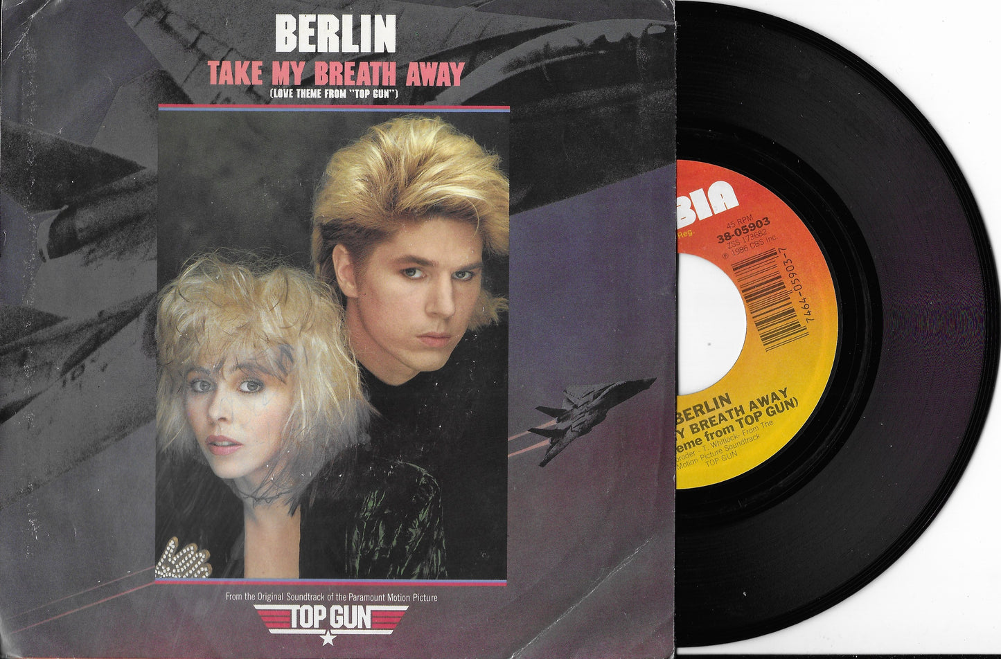 BERLIN - Take My Breath Away (Love Theme From "Top Gun") (Pressage US)